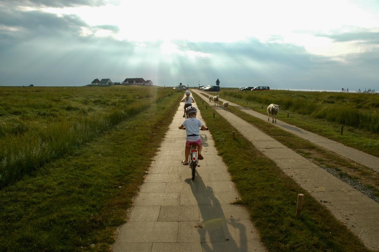 Nordsee Bauernhof Familie Wulff Fewo "Suedfall" Reußenköge Esterno foto